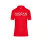 Nissan Racing Team Polo - Womens - Red