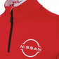 Nissan Racing Team 1/4 Zip - Red