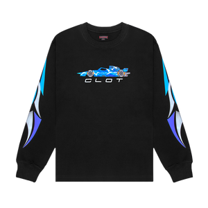 CLOT x Formula E LS T-Shirt - Black