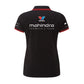 Mahindra Racing Team Contrast Polo Shirt - Womens - Black