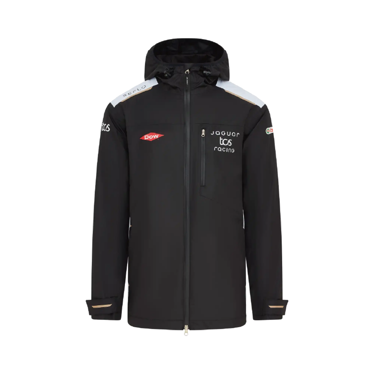 Jaguar TCS Racing Team Rain Jacket - Womens - Black