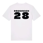 Andretti Formula E Formula E x Andretti Driver T-Shirt - Felipe Drugovich - White T-Shirt