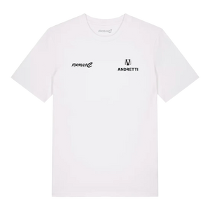 Andretti Formula E Formula E x Andretti Driver T-Shirt - Jake Dennis - White T-Shirt