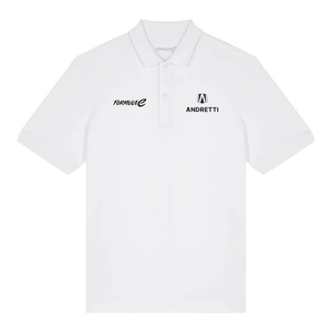 Andretti Formula E Formula E x Andretti Polo - White Polo Shirt