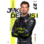 Andretti Formula E Jake Dennis A3 Driver Poster Poster
