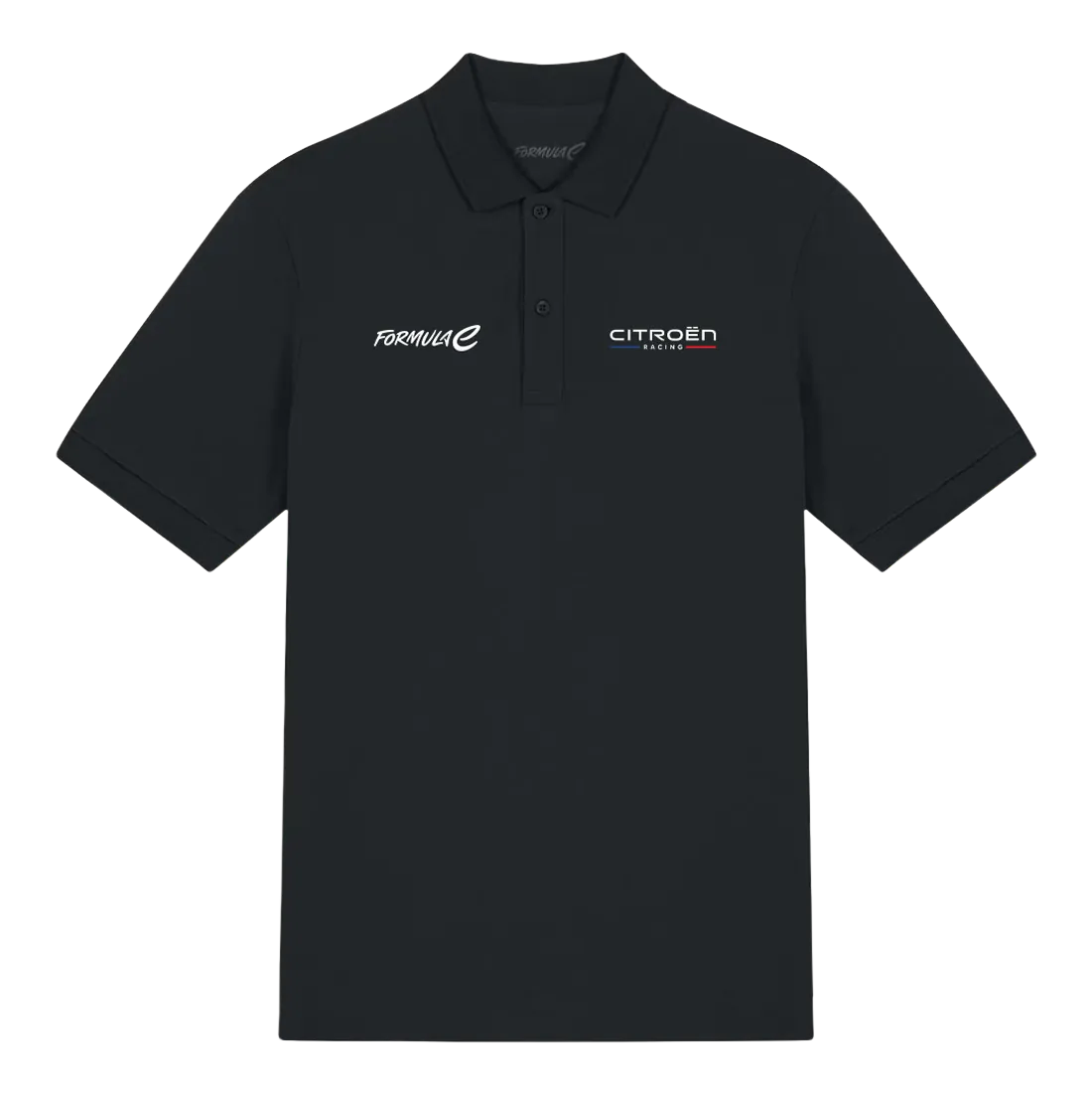 Citroen Racing Formula E x Citreon Polo - Black Polo Shirt