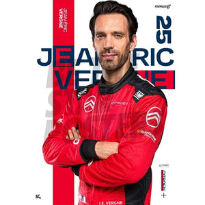 Citroën Racing Jean-Éric Vergne A3 Driver Poster Poster