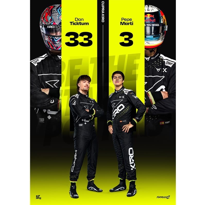 CUPRA Kiro Cupra Kiro Season 12 A3 Team Poster Poster