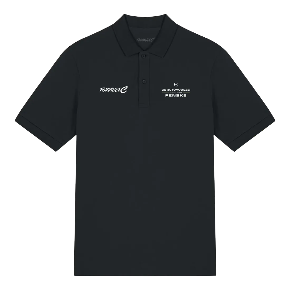 DS Penske Formula E x DS Penske Polo - Black Polo Shirt