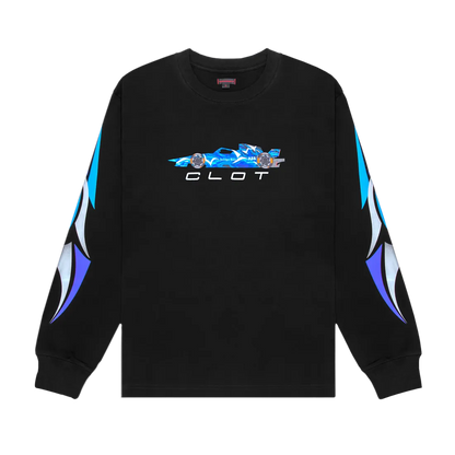 Formula E CLOT x Formula E LS T-Shirt - Black T-Shirt