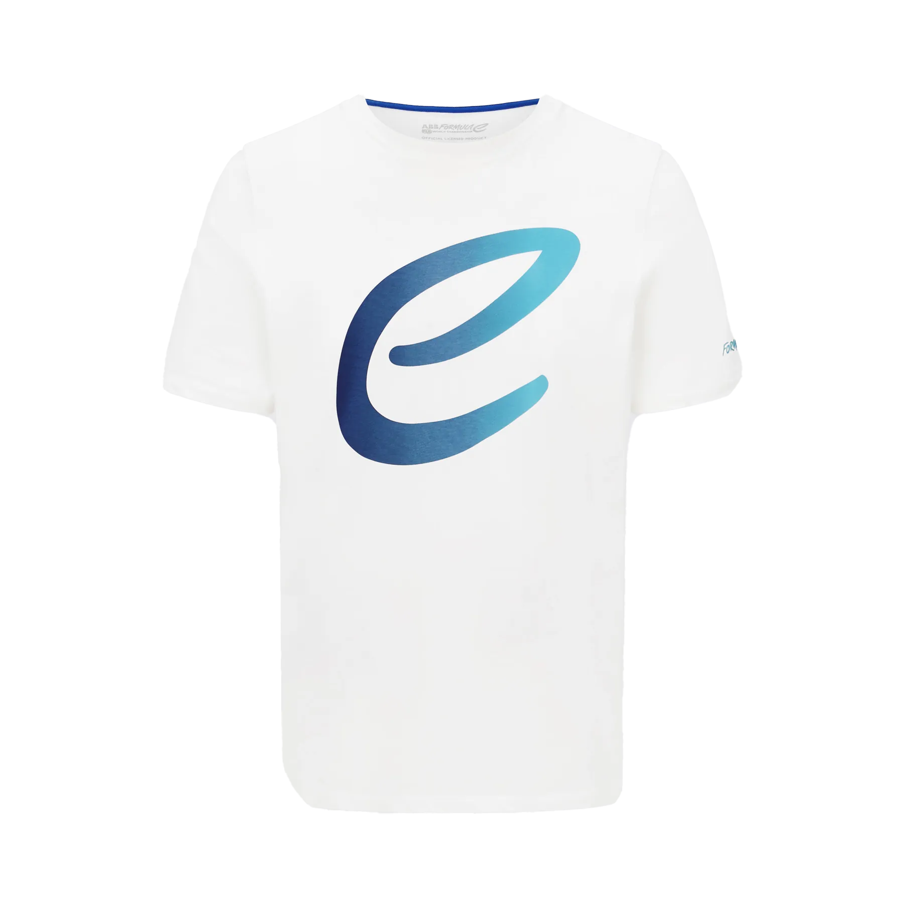 Formula E Formula E Logo Gradient T-Shirt - Kids - White T-Shirt