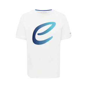 Formula E Formula E Logo Gradient T-Shirt - Kids - White T-Shirt