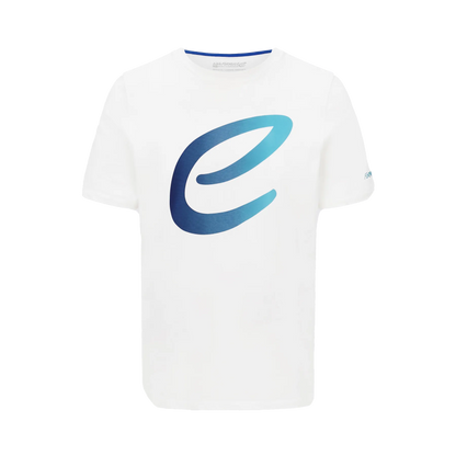 Formula E Formula E Logo Gradient T-Shirt - Kids - White T-Shirt