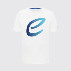 Formula E Formula E Logo Gradient T-Shirt - White T-Shirt