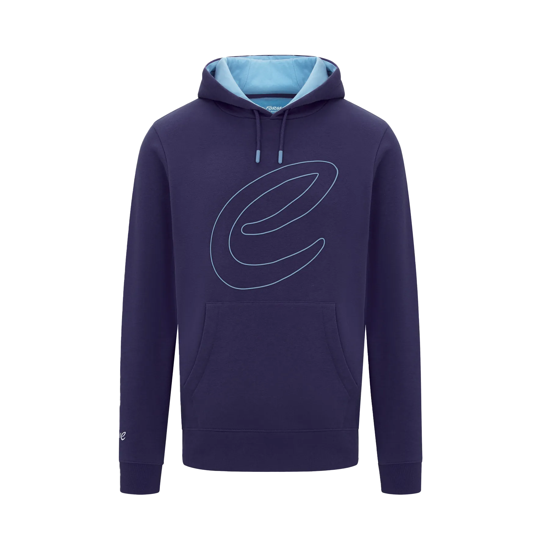 Formula E Formula E Tonal E Logo Hoodie - Navy Hoodie