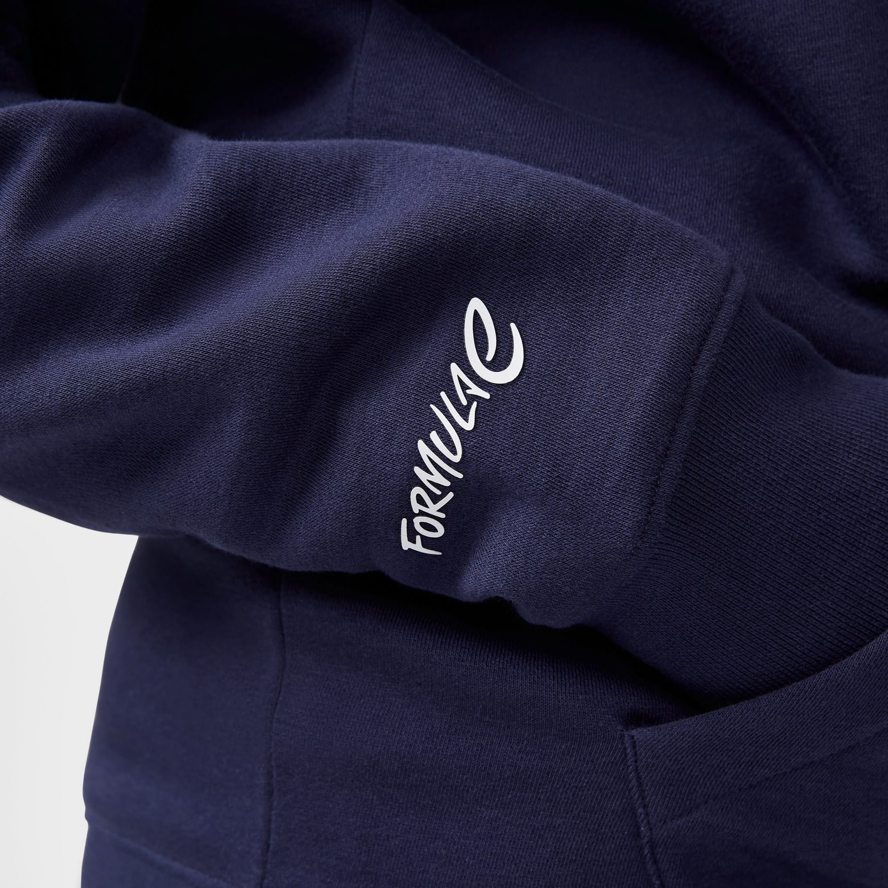 Formula E Formula E Tonal E Logo Hoodie - Navy Hoodie