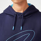 Formula E Formula E Tonal E Logo Hoodie - Navy Hoodie