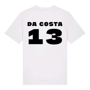 Jaguar TCS Racing Formula E x Jaguar Driver T-Shirt  - António Félix Da Costa - White T-Shirt