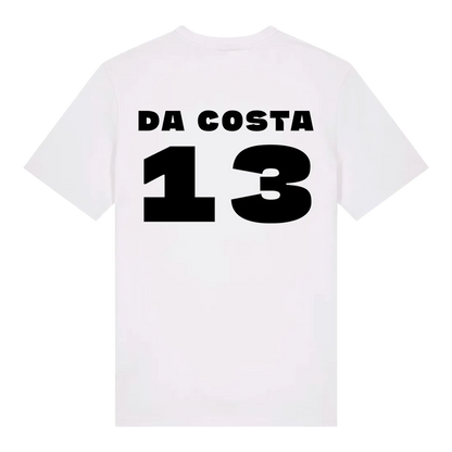 Jaguar TCS Racing Formula E x Jaguar Driver T-Shirt  - António Félix Da Costa - White T-Shirt