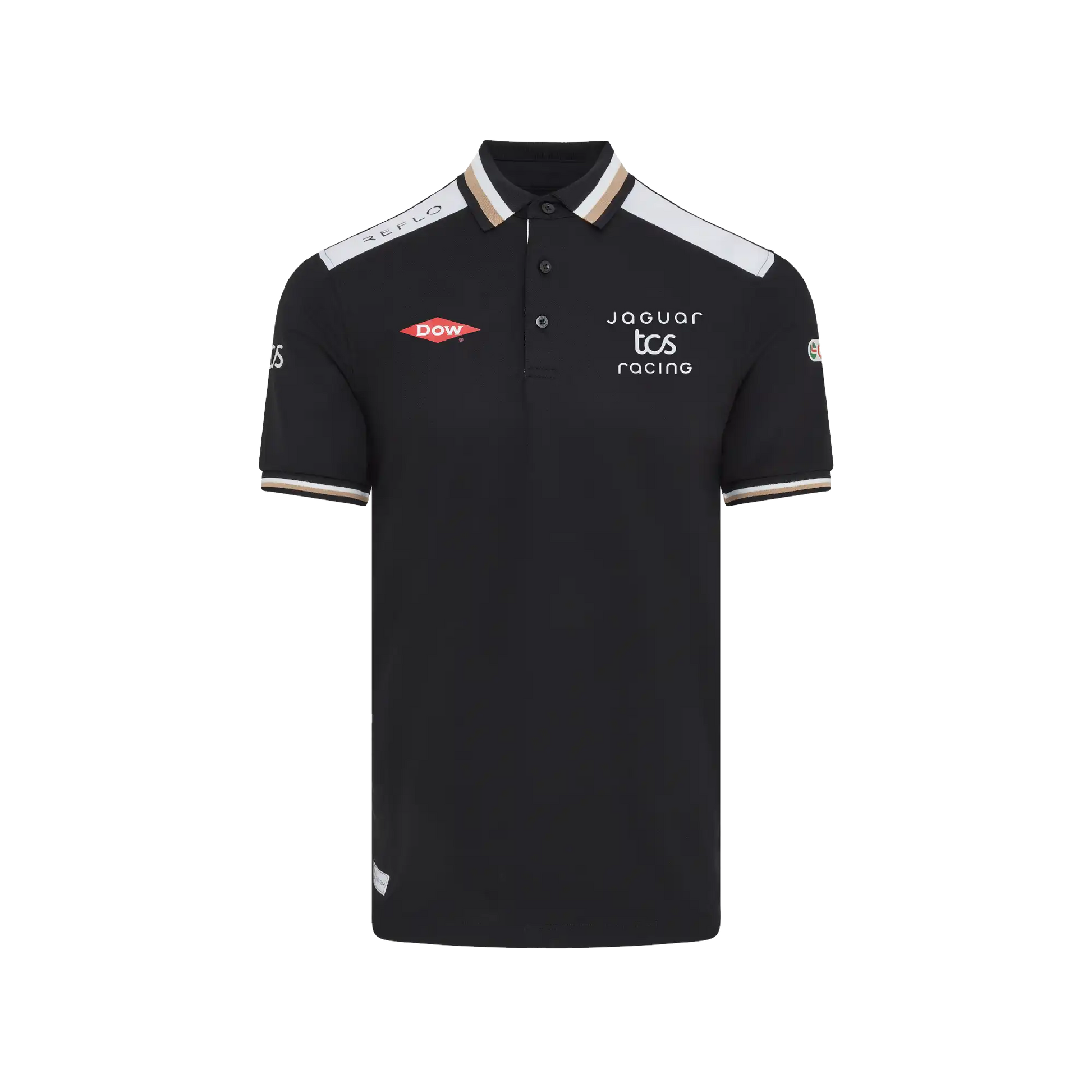 Jaguar TCS Racing Jaguar TCS Racing Team Polo - Black Polo Shirt