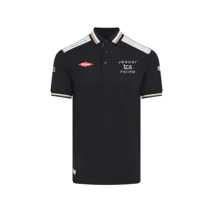 Jaguar TCS Racing Jaguar TCS Racing Team Polo - Black Polo Shirt