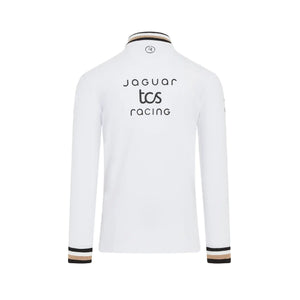 Jaguar TCS Racing Jaguar TCS Racing Team Polo - Long Sleeved - White Polo Shirt