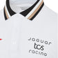 Jaguar TCS Racing Jaguar TCS Racing Team Polo - Long Sleeved - White Polo Shirt