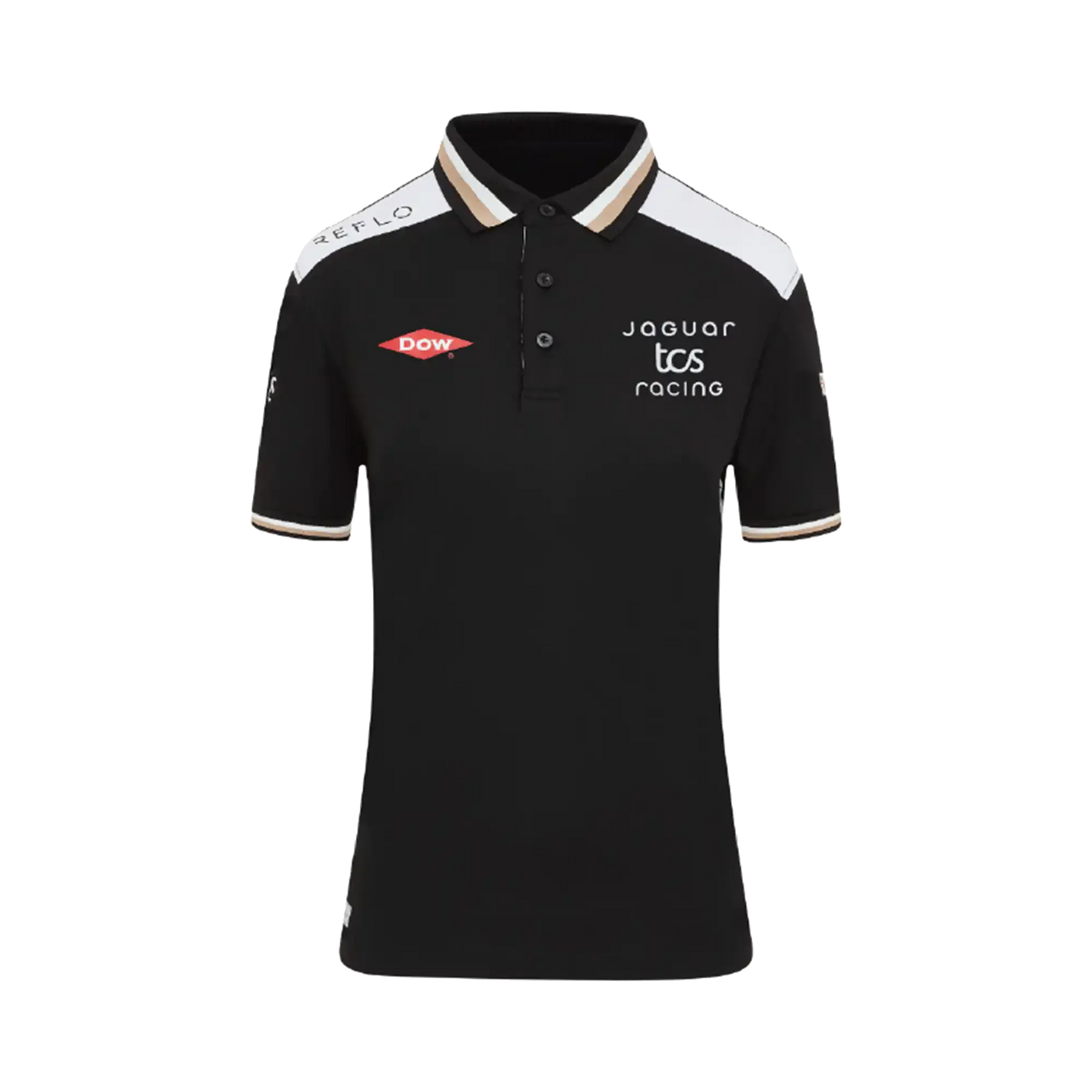 Jaguar TCS Racing Jaguar TCS Racing Team Polo - Womens - Black Polo Shirt