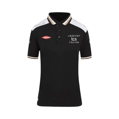 Jaguar TCS Racing Jaguar TCS Racing Team Polo - Womens - Black Polo Shirt