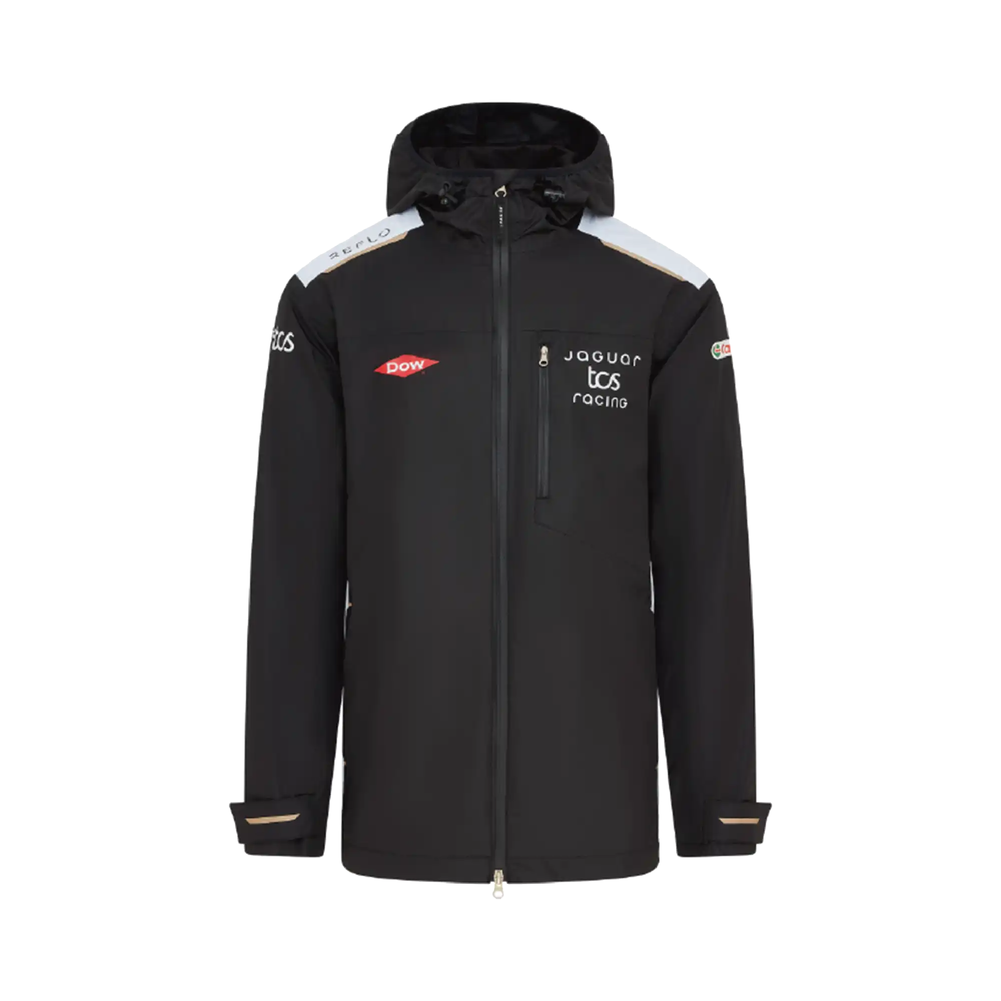 Jaguar TCS Racing Team Rain Jacket - Black