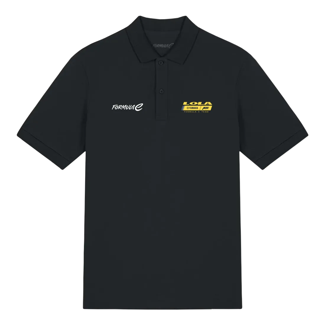 Lola Formula E x Lola Polo - Black Polo Shirt