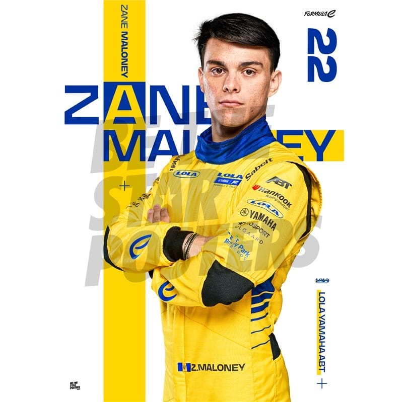 Lola Zane Maloney A3 Driver Poster Poster