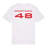 Mahindra Racing Formula E x Mahindra Driver T-Shirt - Edoardo Mortara - White T-Shirt