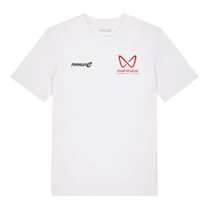 Mahindra Racing Formula E x Mahindra Driver T-Shirt - Edoardo Mortara - White T-Shirt