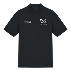 Mahindra Racing Formula E x Mahindra Polo - Black Polo Shirt