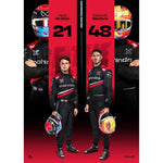 Mahindra Racing Mahindra Racing Season 12 A3 Team Poster Poster