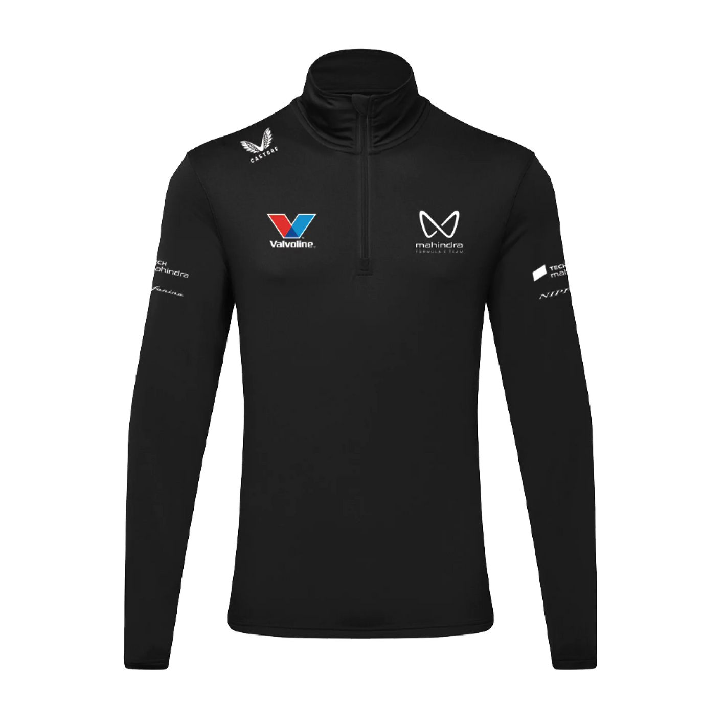 Mahindra Racing Mahindra Racing Team 1/4 Zip Sweat - Black 1/4 Zip
