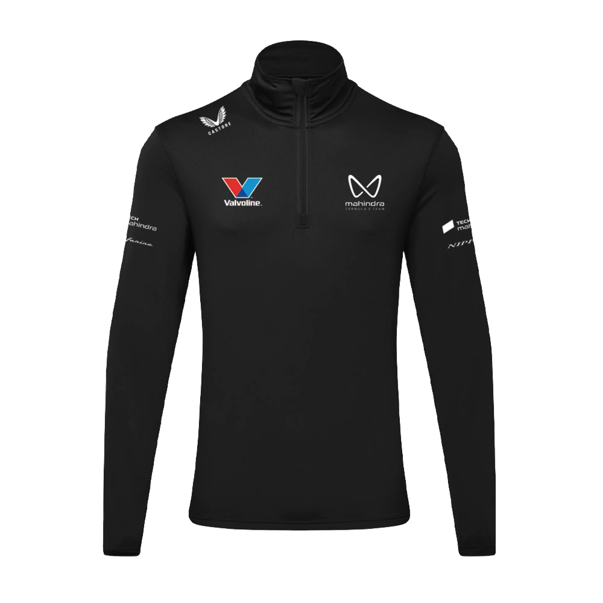 Mahindra Racing Mahindra Racing Team 1/4 Zip Sweat - Black 1/4 Zip