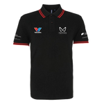 Mahindra Racing Mahindra Racing Team Contrast Polo Shirt - Black Polo Shirt