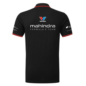 Mahindra Racing Mahindra Racing Team Contrast Polo Shirt - Black Polo Shirt