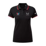 Mahindra Racing Mahindra Racing Team Contrast Polo Shirt - Womens - Black Polo Shirt
