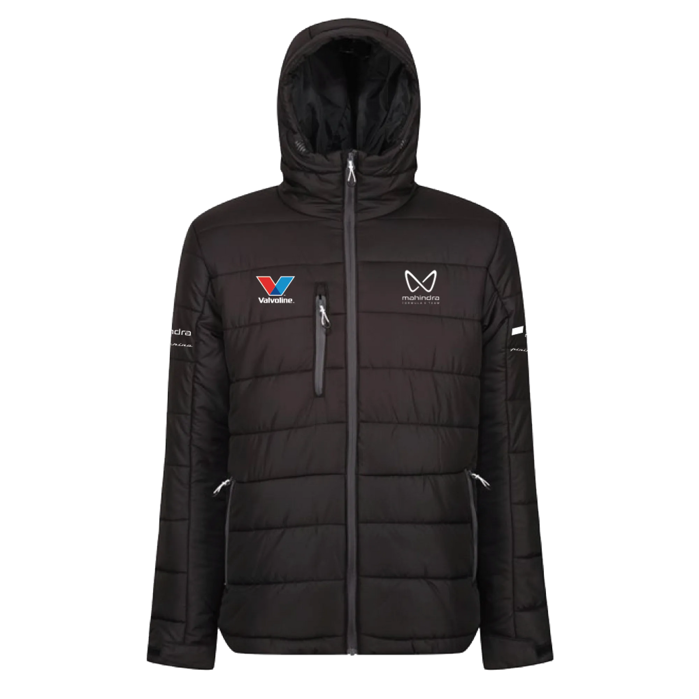 Mahindra Racing Mahindra Racing Team Hooded Jacket - Black Jacket