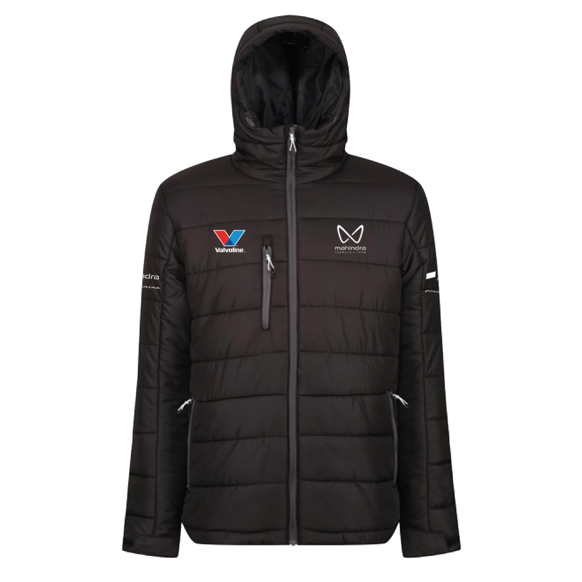 Mahindra Racing Mahindra Racing Team Hooded Jacket - Black Jacket