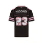 Nissan Formula E Team Nissan American Football Jersey - Black Jersey