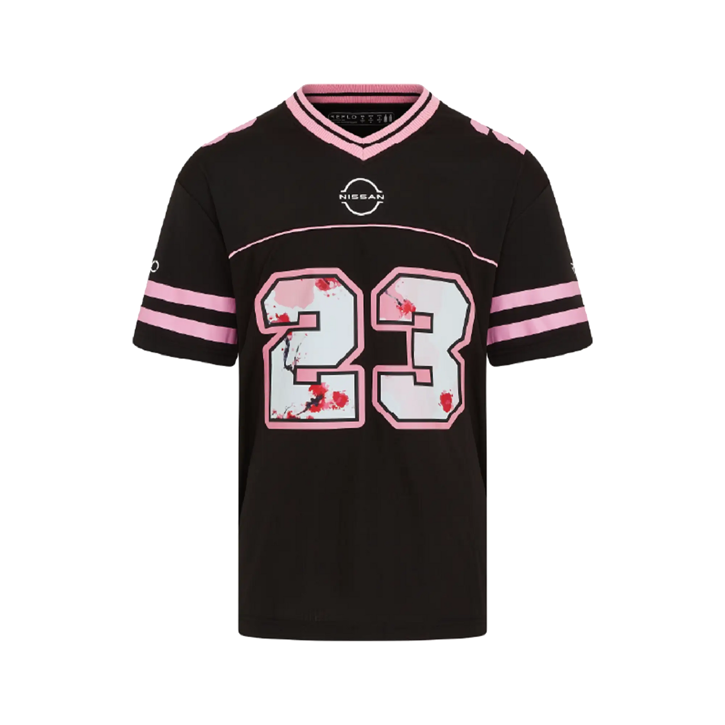 Nissan Formula E Team Nissan American Football Jersey - Black Jersey