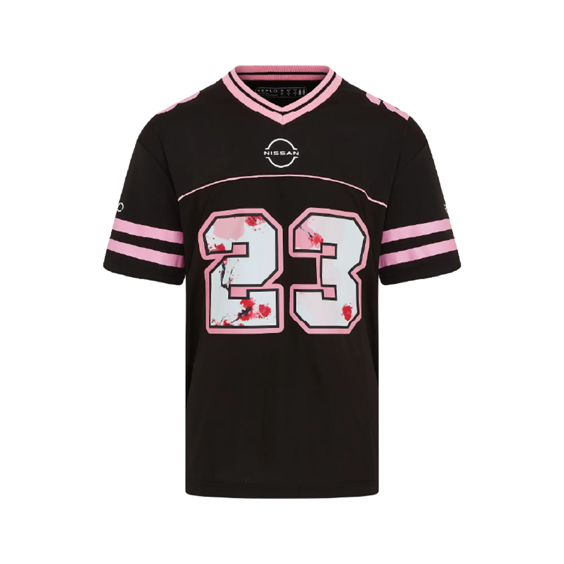 Nissan Formula E Team Nissan American Football Jersey - Black Jersey