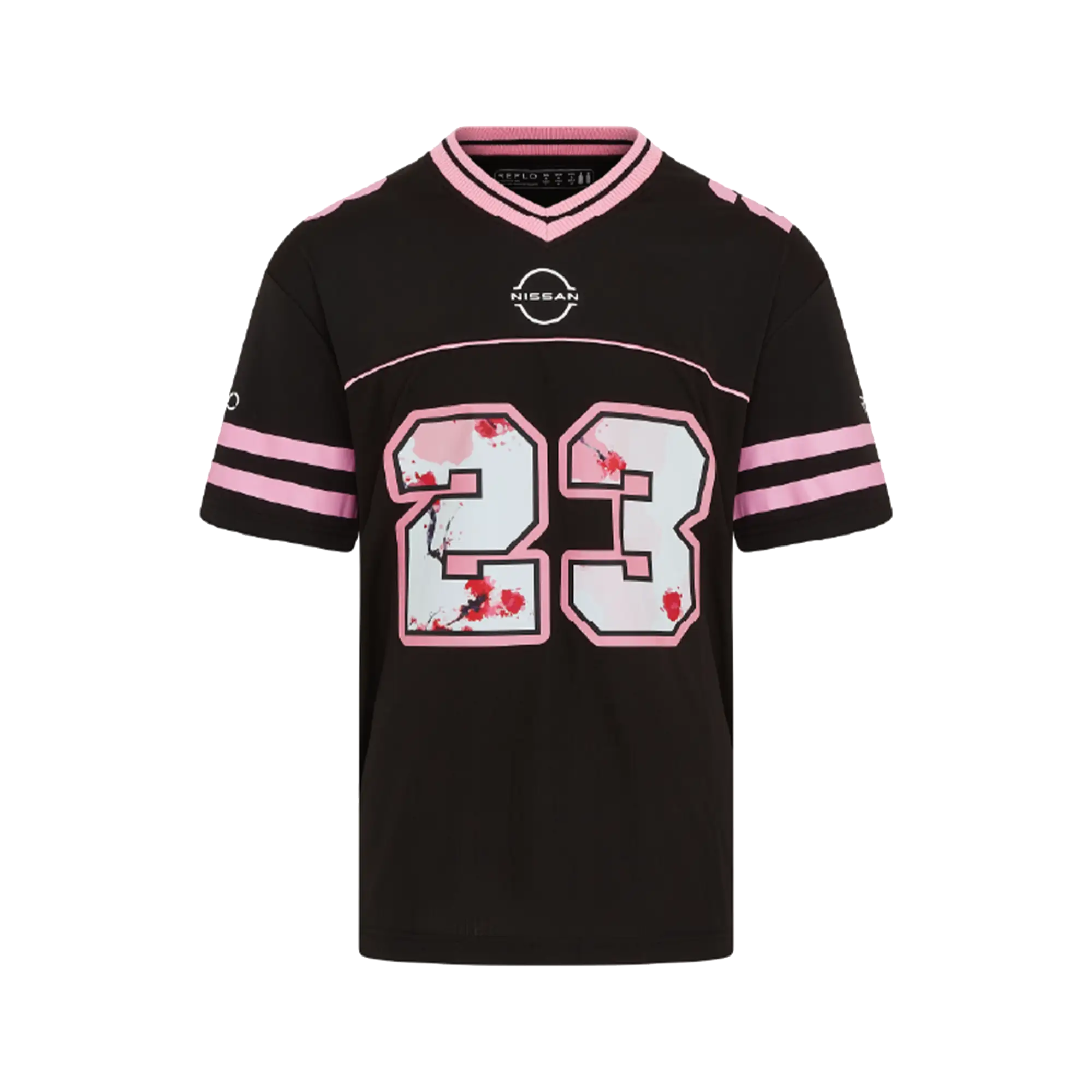 Nissan Formula E Team Nissan American Football Jersey - Black Jersey