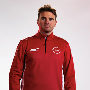 Nissan Formula E Team Nissan Racing Team 1/4 Zip - Red 1/4 Zip