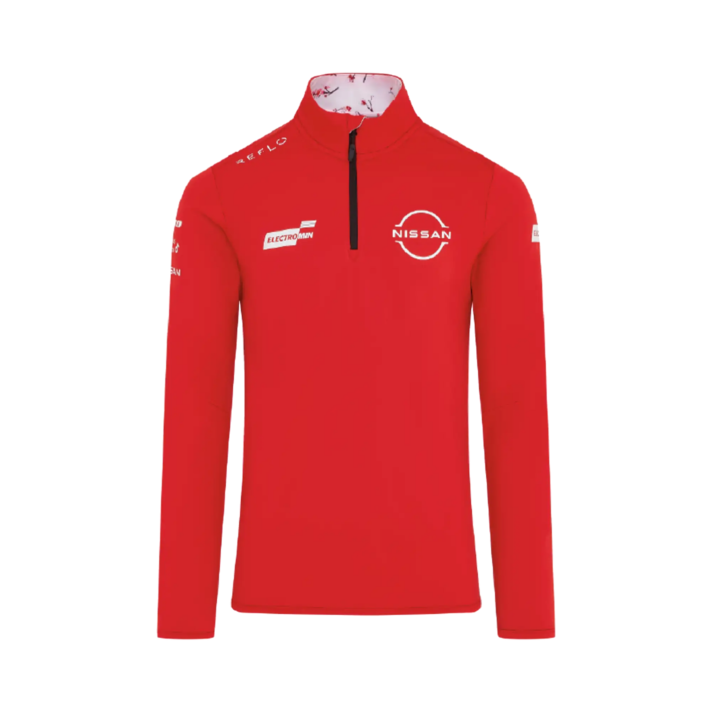 Nissan Formula E Team Nissan Racing Team 1/4 Zip - Red 1/4 Zip