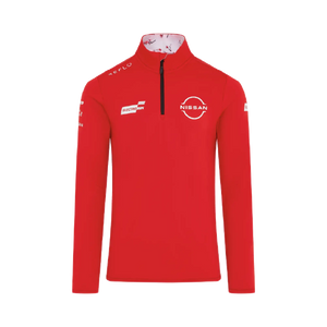 Nissan Formula E Team Nissan Racing Team 1/4 Zip - Red 1/4 Zip